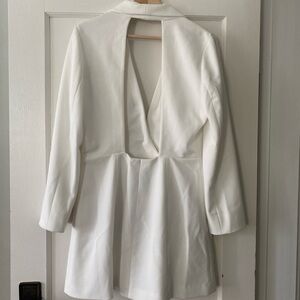BHLDN by Carly Cushnie Samantha Open-Back Blazer Mini Dress